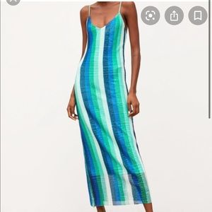 Zara multicolor sequin dress